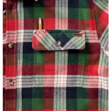Men's Buck Camp Flannel Shirt - Legendary Whitetails