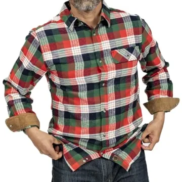 Men's Buck Camp Flannel Shirt - Legendary Whitetails