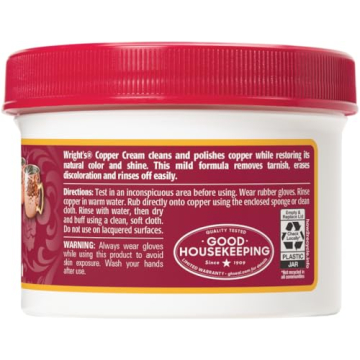 Wright's Copper and Brass Cleaner - Instant Shine with Ease