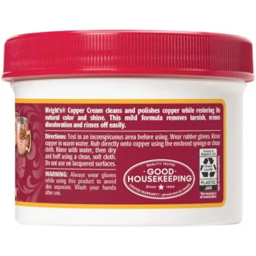 Wright's Copper and Brass Cleaner - Instant Shine with Ease