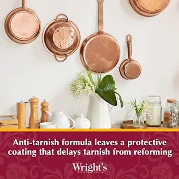 Wright's Copper and Brass Cleaner - Instant Shine with Ease