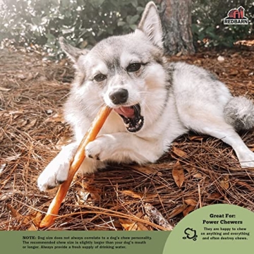 Redbarn Beef Collagen Sticks for Dogs - Long Lasting Chew