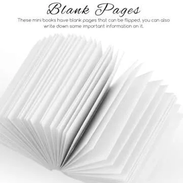 IMIKEYA Miniature Books for Dollhouses - 50 Pcs Set