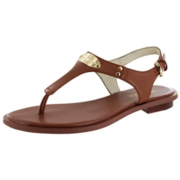 Stylish Michael Kors MK Plate Thong Sandals - Perfect for Summer