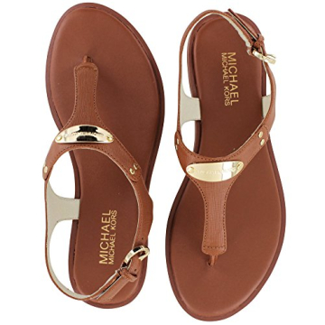 Stylish Michael Kors MK Plate Thong Sandals - Perfect for Summer