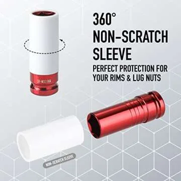 Shop CARTMAN 5 Piece Deep Impact Socket Set