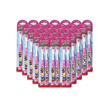 Brush Buddies Shopkins 2 Piece Kids Toothbrush Pack