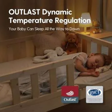 LITTLE SPUD Baby Sleep Sack with Outlast Temperature Regulation, 12-18 Months Baby Sleeping Bag, TOG 1.0 Sleeveless Toddler Sleep Sack, Stretchy Wearable Blanket for Babies, Blue, L 30"-35"