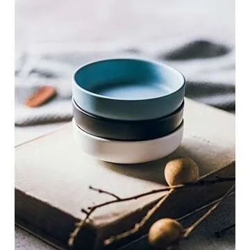 Ceramic Dipping Dishes - Set of 6 Stylish Serving Bowls