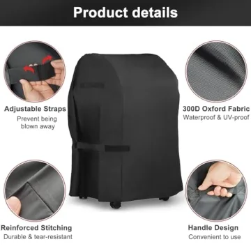 LBTING 40 Inch Heavy Duty Waterproof Grill Cover for BBQ