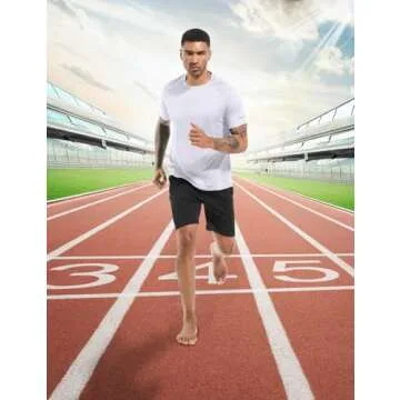 Boyzn Men's Moisture Wicking Workout Shirts - 3 Pack