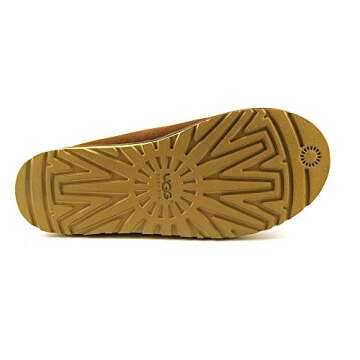 UGG Australia Men's Tasman Chocolate Suede Slippers - 8 B(M) US