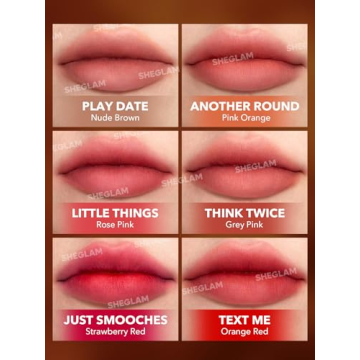 SHEGLAM Soft Haze Lip Blur - Waterproof & Matte Lip Tint