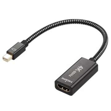 zimaboard Mini DisplayPort Male to HDMI Female Cable 4K 60Hz