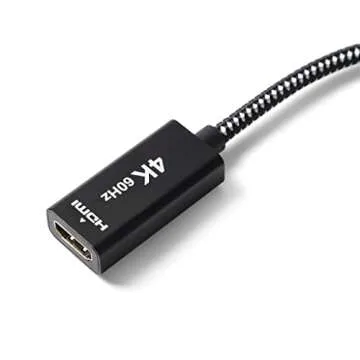 zimaboard Mini DisplayPort Male to HDMI Female Cable 4K 60Hz