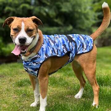 LUCOLOVE Dog Cooling Vest - Lightweight Performance with Full Coverage for All Breeds