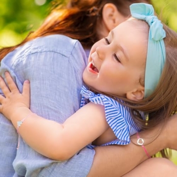 EOBOH Kindergarten Mommy and Me Bracelet Set for School