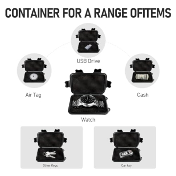 Durable Magnetic Key Holder 2PCS Waterproof Outdoor