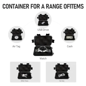 Durable Magnetic Key Holder 2PCS Waterproof Outdoor