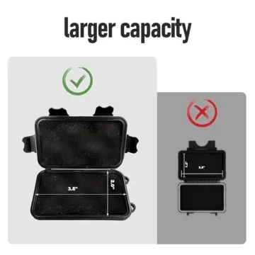 Durable Magnetic Key Holder 2PCS Waterproof Outdoor