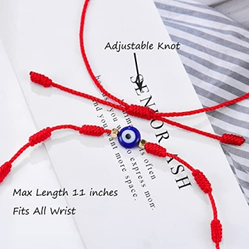 Tarsus Kabbalah Red String Bracelet for Protection