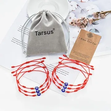 Tarsus Kabbalah Red String Bracelet for Protection