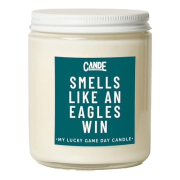 CE Craft Eagles Win Candle - Perfect Gift for Football Fans