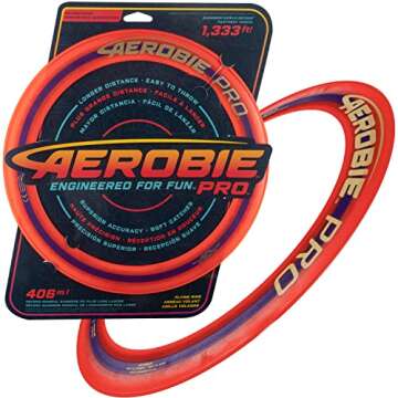 Aerobie Pro Ring Outdoor Toy for All Ages - Fun & Active