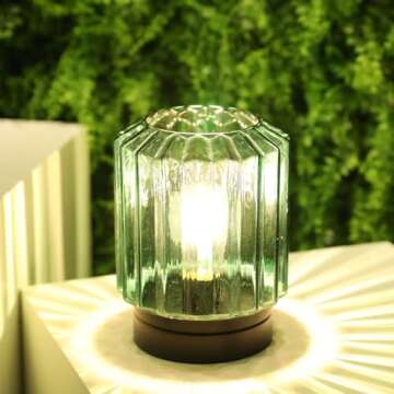 Elegant Battery Operated Table Lamp with USB for Events