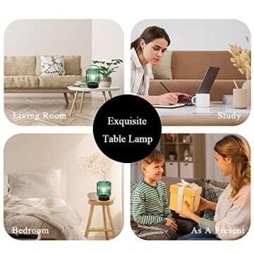 Elegant Battery Operated Table Lamp with USB for Events