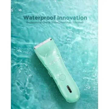 Baistom Baby Hair Clippers, Quiet & Dual-Mode Hair Cutting for 0-12, Waterproof Rechargeable & Cordless Hair Trimmer for Infant Toddler & Kids