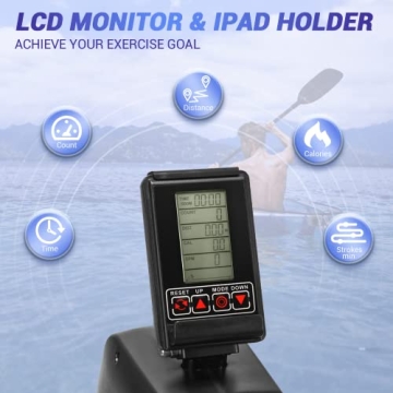 DMASUN Magnetic Rower - Quiet, Durable, and Efficient