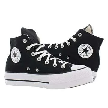 Converse Chuck Taylor All Star High-Top Platform Sneaker Black 7.5 B (M)
