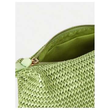 Verdusa Women's Stylish Straw Tote Handbag for Summer