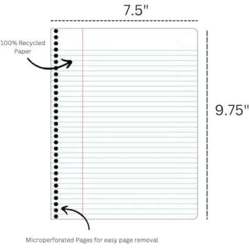 Decomposition Everglades College Ruled Spiral Notebook - 9.75 x 7.5 Journal with 160 Lined Pages - 1...