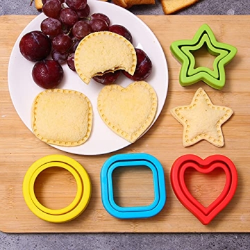 Stainless Steel Sandwich Cutter Set for Fun Kids Lunches
