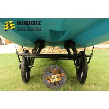 Suspenz All-Terrain Kayak Transport Cart with Airless Wheels