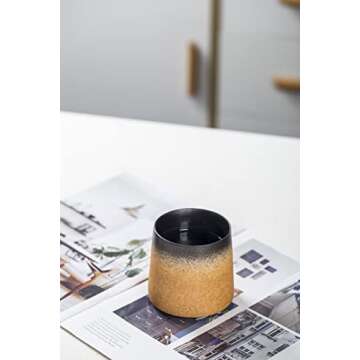 Meicilin Handmade Ceramic Coffee Mug - Unique Design for All Drinks