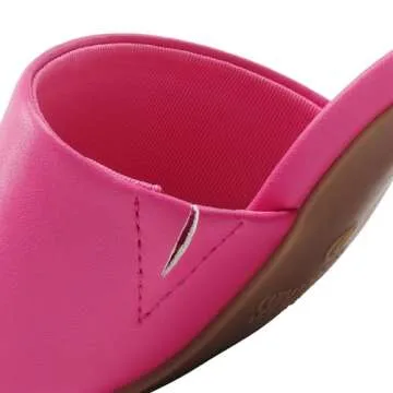 DREAM PAIRS Women's Square Open Toe Low Block Heels