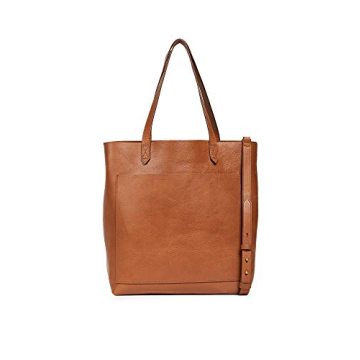 Madewell Women's The Medium Transport Tote, English Saddle, Tan, Brown, One Size