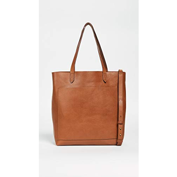 Madewell Women's The Medium Transport Tote, English Saddle, Tan, Brown, One Size