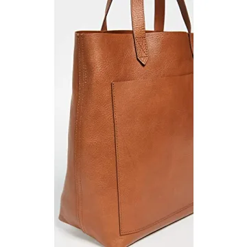 Madewell Women's The Medium Transport Tote, English Saddle, Tan, Brown, One Size