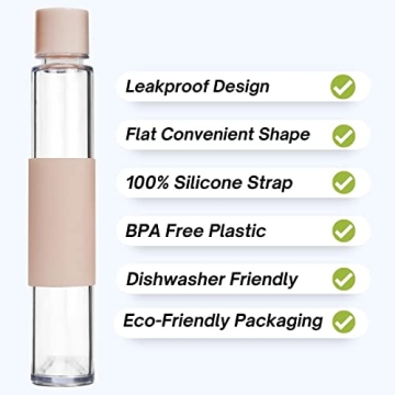 Hydrte 17 oz Slim Water Bottle for Stylish Hydration