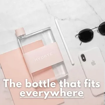 Hydrte 17 oz Slim Water Bottle for Stylish Hydration