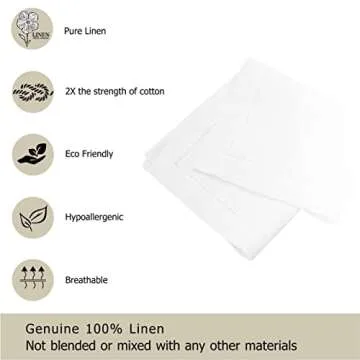 Ivory Linen Napkins Set of 12 - Elegant & Eco-Friendly