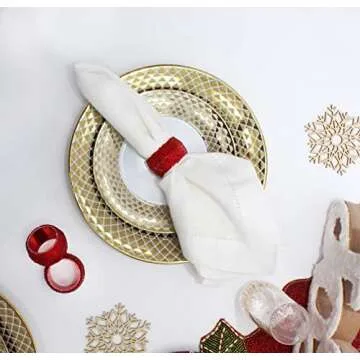 Ivory Linen Napkins Set of 12 - Elegant & Eco-Friendly