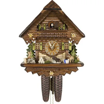 Cuckoo-Palace German Cuckoo Clock - Authentic Chalet Design