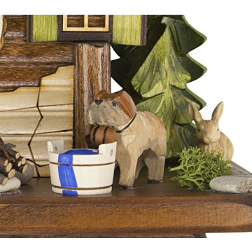 Cuckoo-Palace German Cuckoo Clock - Authentic Chalet Design