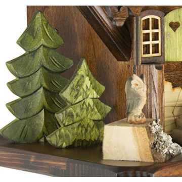 Cuckoo-Palace German Cuckoo Clock - Authentic Chalet Design