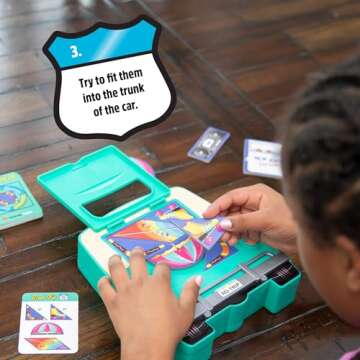 Fat Brain Toys Road Trip Packing Puzzle - Travel Brainteaser Game for Ages 8+